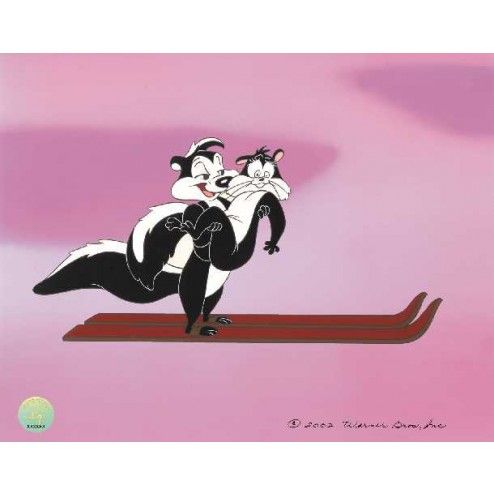 Chuck Jones Animation Art Limited Edition Cel:"Two Scents Worth"