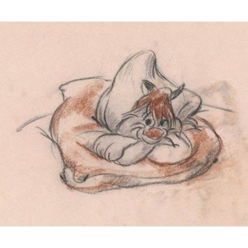 Chuck Jones Limited Edition  Animation Art Print on Paper:"Claude Cat"