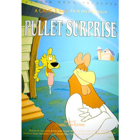 Chuck Jones Studios Limited Edition Serigraph on Paper:"Pullet Surprise"