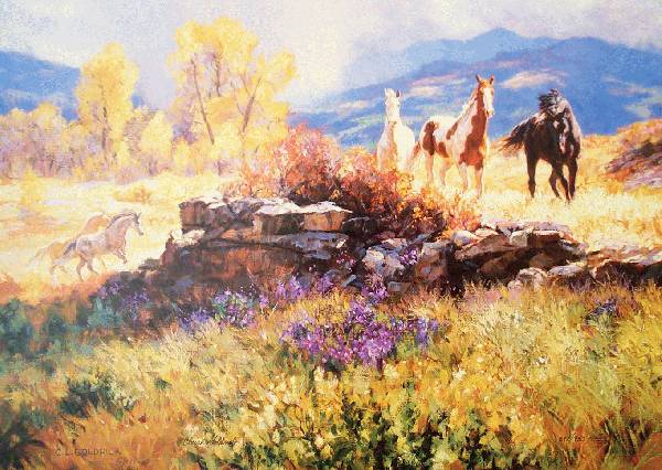 CL Goldrick Handsigned and Numbered Limited Edition: "Stormy Afternoon"