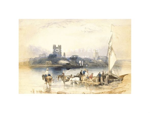 Clarkson Stanfield Hand Numbered Limited Edition Print on Paper :"Orford, Suffolk"