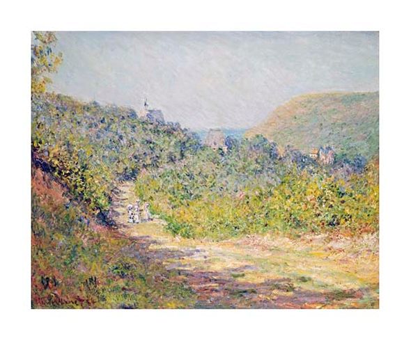Claude Monet Fine Art Open Edition Gicl&eacute;e:"Aux Petites Dalles"