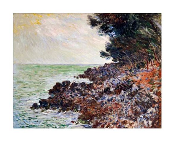 Claude Monet Fine Art Open Edition Gicl&eacute;e:"Cap Martin"