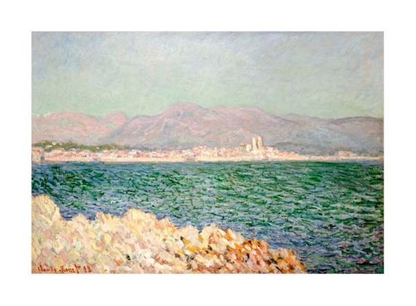 Claude Monet Fine Art Open Edition Gicl&eacute;e:"Golfe D'Antibes"