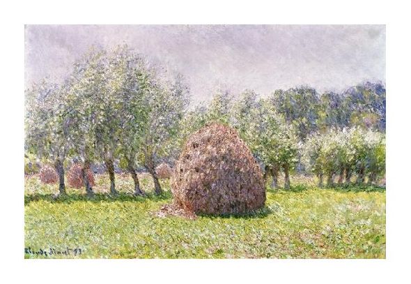 Claude Monet Fine Art Open Edition Gicl&eacute;e:"Haystack"