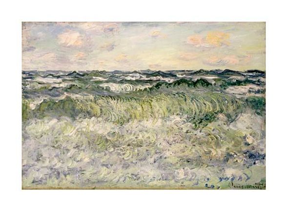 Claude Monet Fine Art Open Edition Gicl&eacute;e:"Marine (Etude de Mer)"