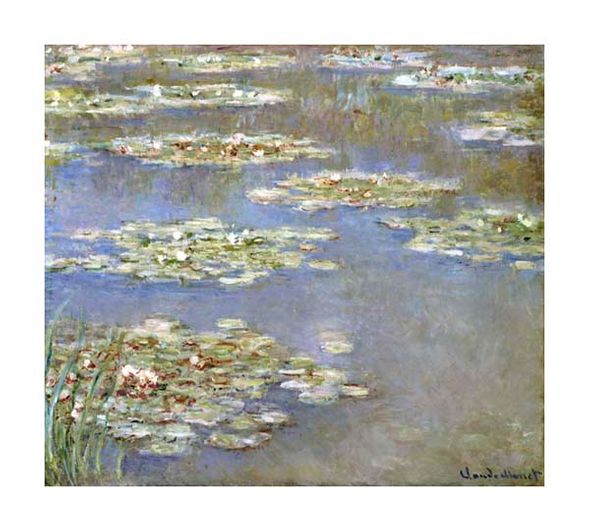 Claude Monet Fine Art Open Edition Gicl&eacute;e:"Nympheas, 1905"
