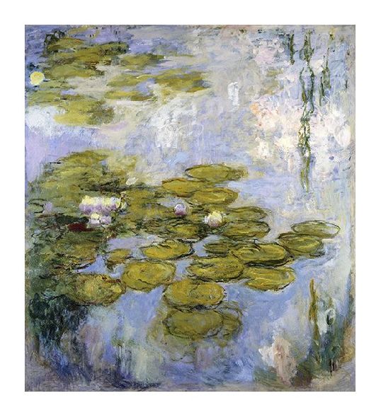 Claude Monet Fine Art Open Edition Gicl&eacute;e:"Nympheas"