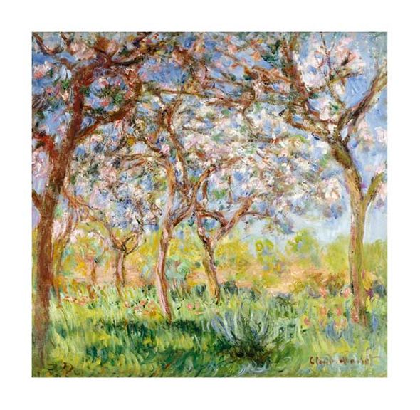 Claude Monet Fine Art Open Edition Gicl&eacute;e:"Spring at Giverny"