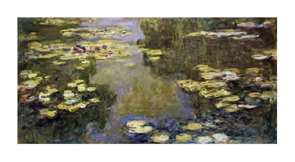 Claude Monet Fine Art Open Edition Gicl&eacute;e:"The Basin of Water Lilies (Le Bassin aux Nymphaeas)"