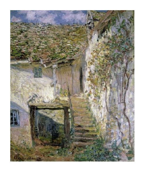 Claude Monet Fine Art Open Edition Gicl&eacute;e:"The Staircase"
