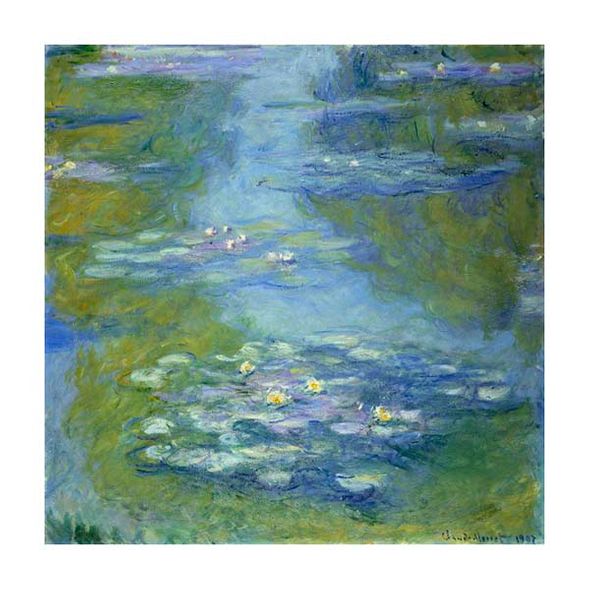 Claude Monet Fine Art Open Edition Giclée:"Water Lilies"