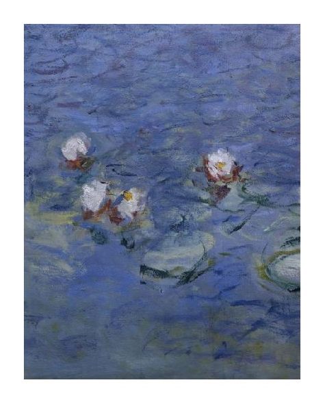 Claude Monet Fine Art Open Edition Gicl&eacute;e:"Water Lilies (Detail)"