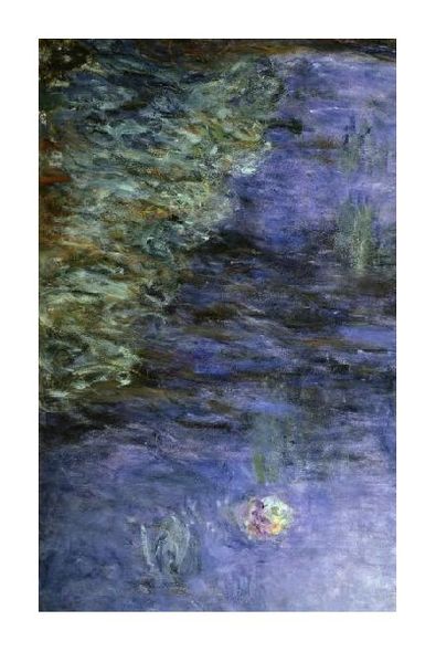 Claude Monet Fine Art Open Edition Gicl&eacute;e:"Water Lilies (Detail)"