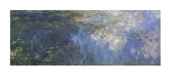 Claude Monet Fine Art Open Edition Gicl&eacute;e:"Water Lilies (Nymphaeas) IX"