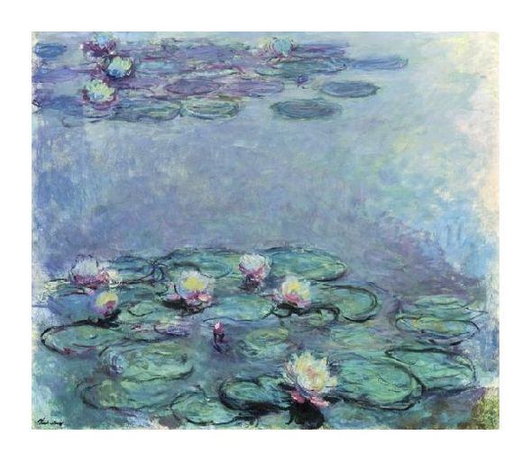 Claude Monet Fine Art Open Edition Gicl&eacute;e:"Water Lilies (Nympheas) 1914-1917"