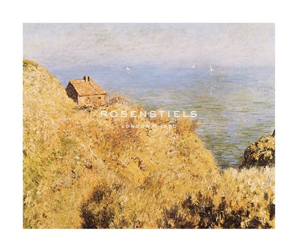 Claude Monet Hand Numbered Limited Edition Print on Paper :"Coastguard's Cottage"