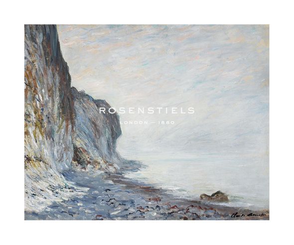 Claude Monet Hand Numbered Limited Edition Print on Paper :"Falaise"