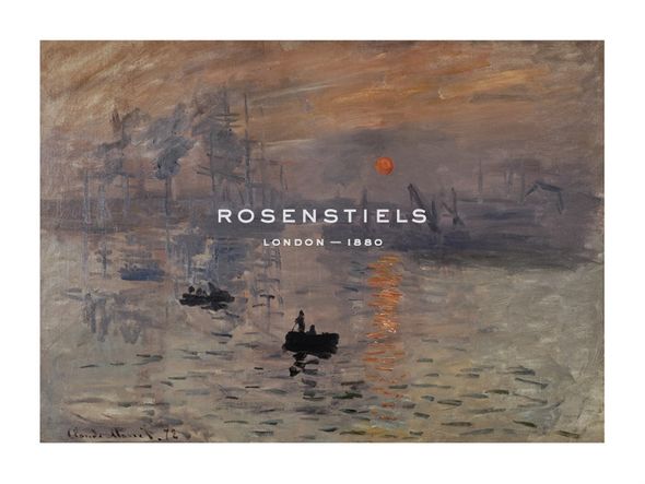 Claude Monet Hand Numbered Limited Edition Print on Paper :"Impression, Soleil Levant"