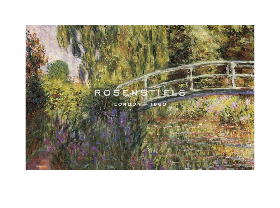 Claude Monet Hand Numbered Limited Edition Print on Paper :"Le Pont Japonais"