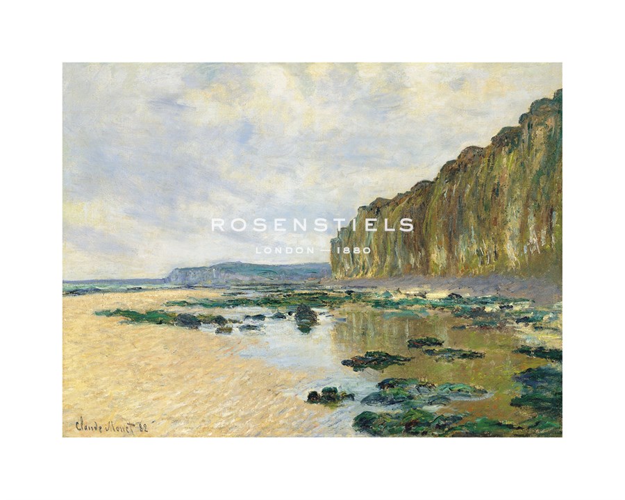Claude Monet Hand Numbered Limited Edition Print on Paper :"Low Tide at Varengeville, 1882"
