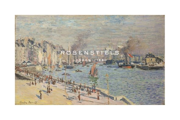 Claude Monet Hand Numbered Limited Edition Print on Paper :"Port of Le Havre, 1874"