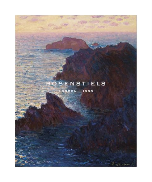 Claude Monet Hand Numbered Limited Edition Print on Paper :"Rocks at Belle-Isle, Port-Domois, 1886"