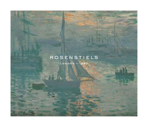 Claude Monet Hand Numbered Limited Edition Print on Paper :"Sunrise (Marine), 1873"