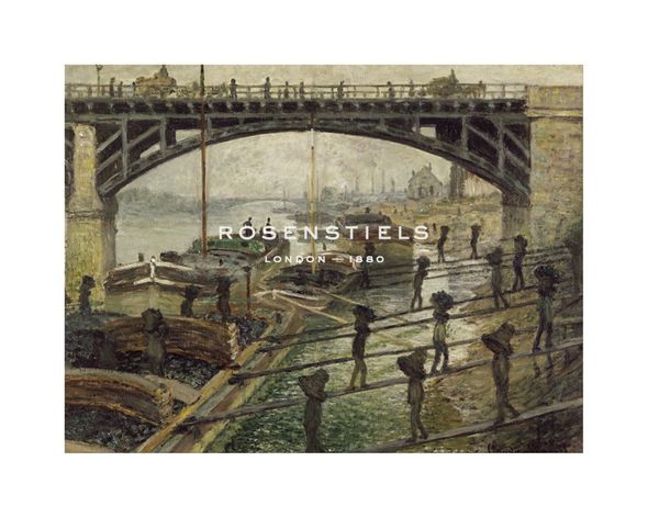 Claude Monet Hand Numbered Limited Edition Print on Paper :"The Coalmen, c.1875"