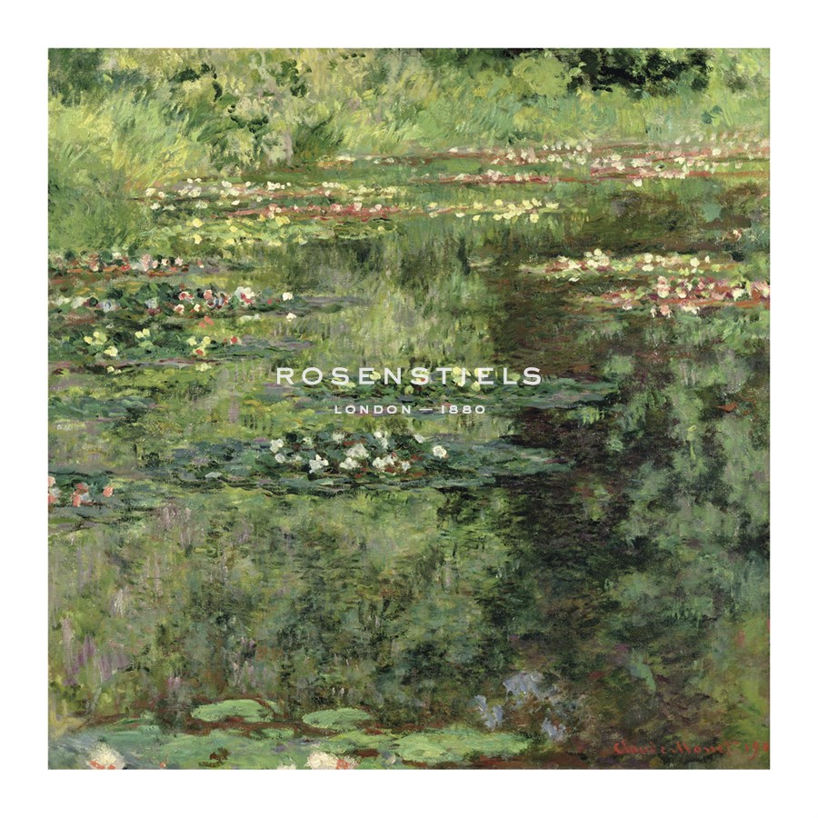 Claude Monet Hand Numbered Limited Edition Print on Paper :"The Waterlily Pond, 1904"