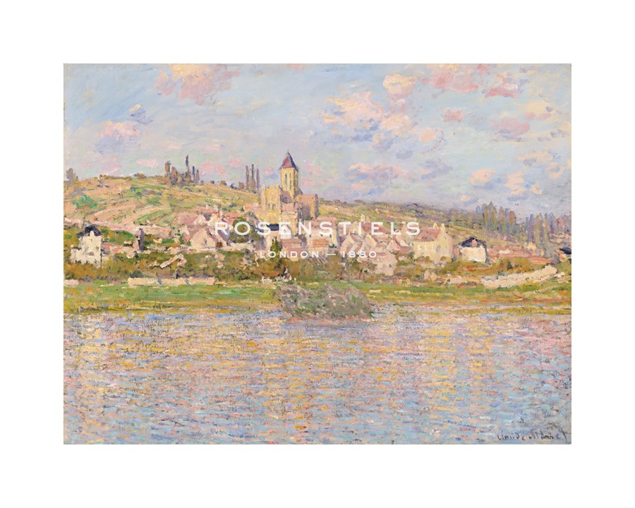 Claude Monet Hand Numbered Limited Edition Print on Paper :"Vetheuil, 1879"