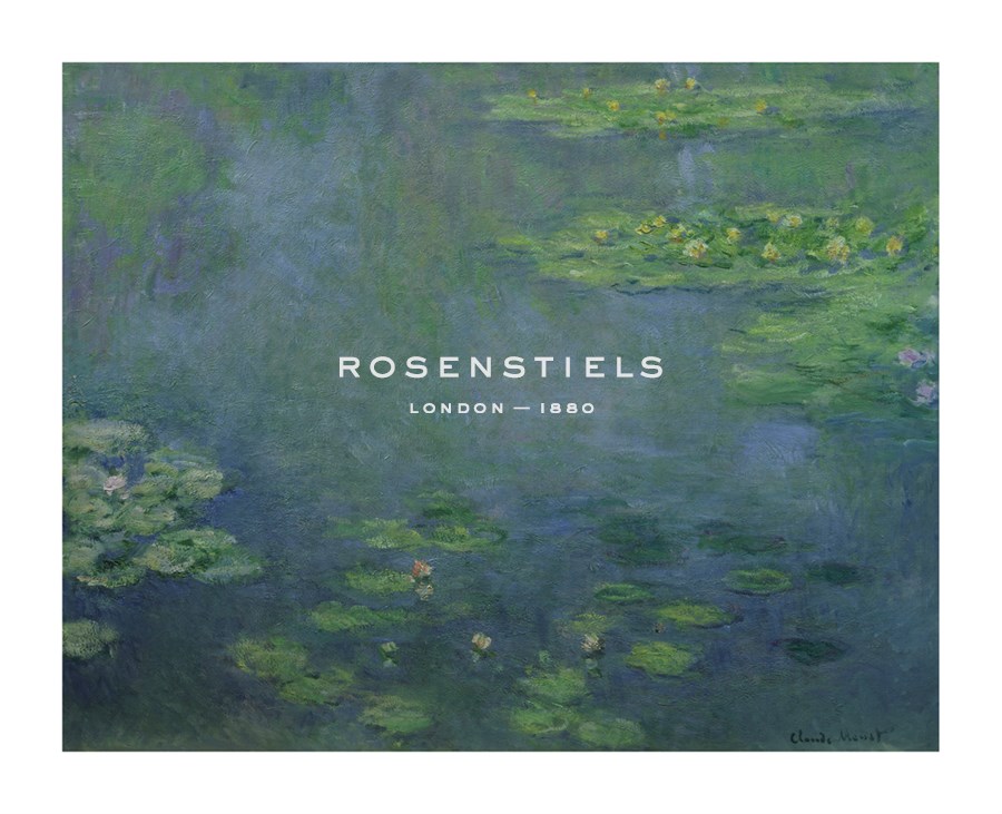 Claude Monet Hand Numbered Limited Edition Print on Paper :"Waterlilies III"
