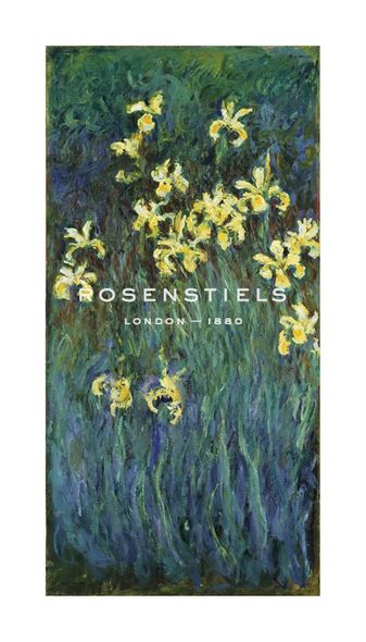 Claude Monet Hand Numbered Limited Edition Print on Paper :"Yellow Irises, c.1914-17"