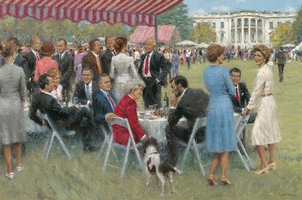 Andy Thomas Artist Signed and Numbered Limited Edition Giclee:"The Republican Party"