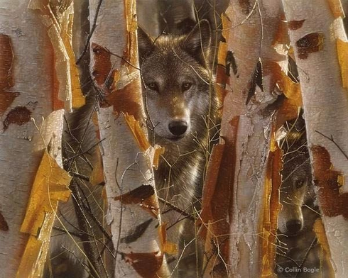 Collin Bogle Signed and Numbered Limited Edition  Masterworks Canvas: "The Guardian"
