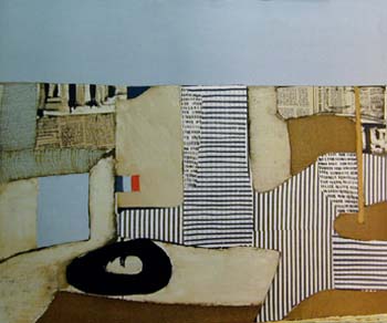 Conrad Marca-Relli Limited Edition Lithograph on Paper: "Villa Neuve"
