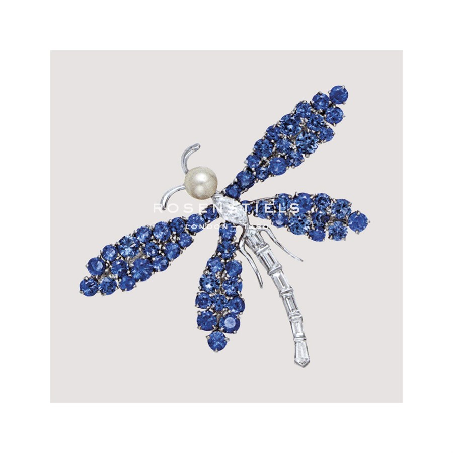 Continental School Hand Numbered Limited Edition Print on Paper :"Dragonfly Jewel"