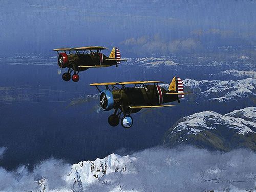 Craig Kodera Limited Edition Print:"Springtime Flying in the Rockies"