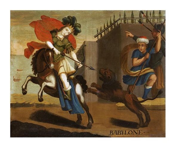 Cuzco School Fine Art Open Edition Gicl&eacute;e:"Babylon. The Wonders of the Ancient World"