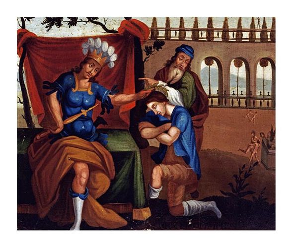 Cuzco School Fine Art Open Edition Gicl&eacute;e:"The Temple of Jupiter at Olympia. The Wonders of the Ancient World"