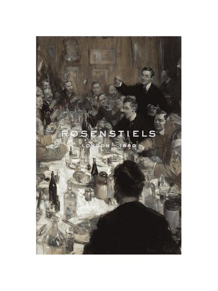 Cyrus Cincinnati Cuneo Hand Numbered Limited Edition Print on Paper :"Friday Night Supper"