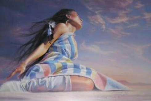 D E Kucera Signed And Numbered Print: "The Wind and a Dream" D E Kucera Signed And Numbered Print: "The Wind and a Dream"