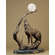 D.J. Shinn Handcrafted Solid Bronze Sculpture:"Full Moon"