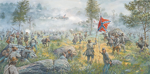 DALE GALLON 23X16 Secondary Market Art: "TEXAS PRIDE"