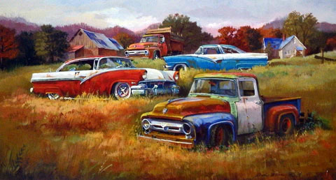 Dale Klee Print-Signed and Numbered:"Changing Colors"