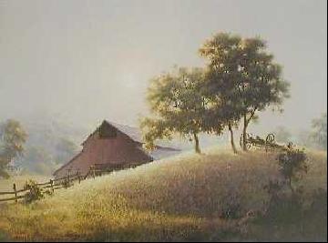DALHART WINDBERG 12X16 Secondary Market Art: "COUNTRY MORN" | Out of Stock