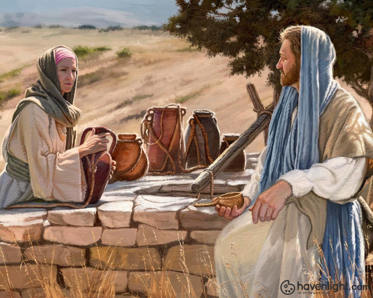Dan Burr Fine Art Canvas Giclee: "Living Water"