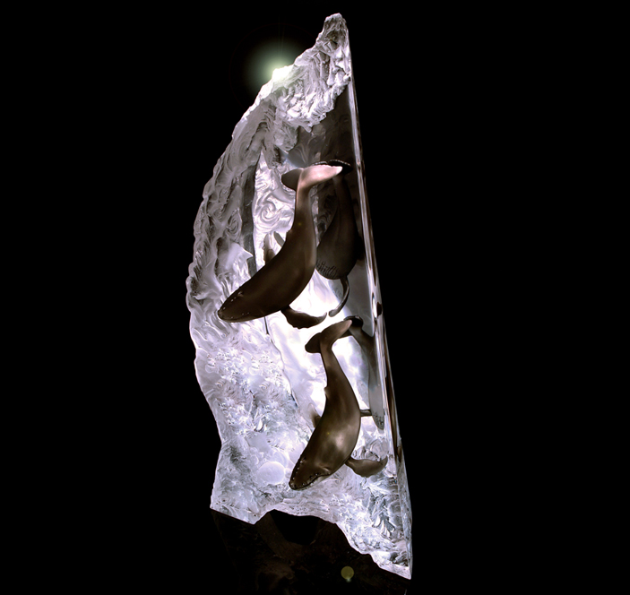 Dan Medina Limited Edition Sculpture:"Songs of the Seas"