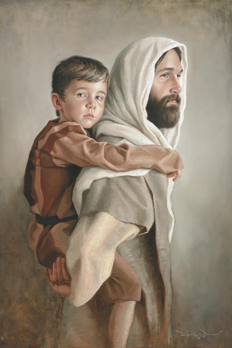 Dan Wilson Fine Art Canvas Giclee: "Carrying Us Home"