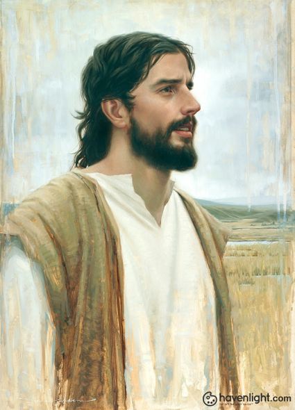 Dan Wilson Fine Art Canvas Giclee: "Clarity In His Mission Large Wall Art"